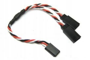 Y kabel rozgałęziacz 90 cm Futaba 0,33mm2 22AWG