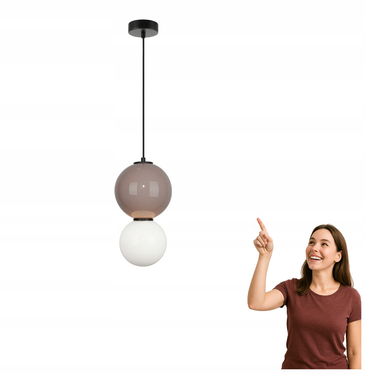 Závěsná Led lampa 6W Pieve PND-95221-1M-BR Italux