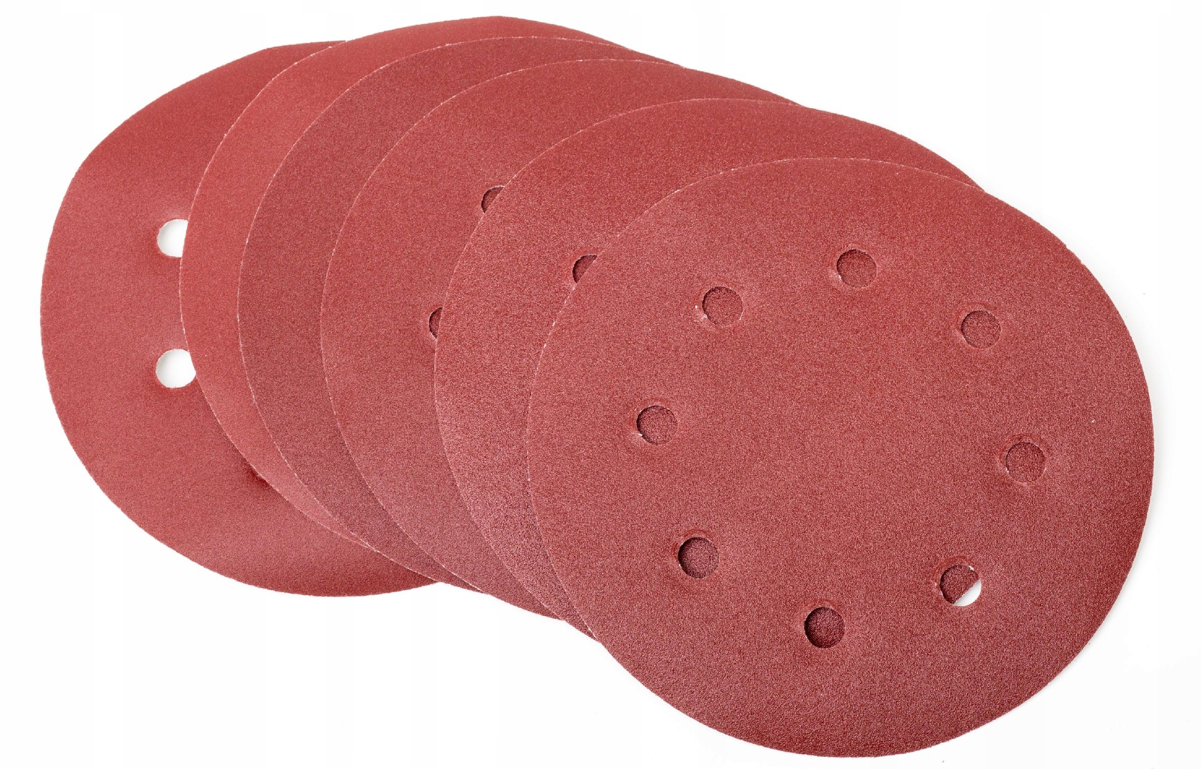 PAPIER ŚCIERNY KRĄŻEK DO SZLIFIERKI OSCYLACYJNEJ OBROTOWEJ RZEP 190mm P 240 Marka Powermat