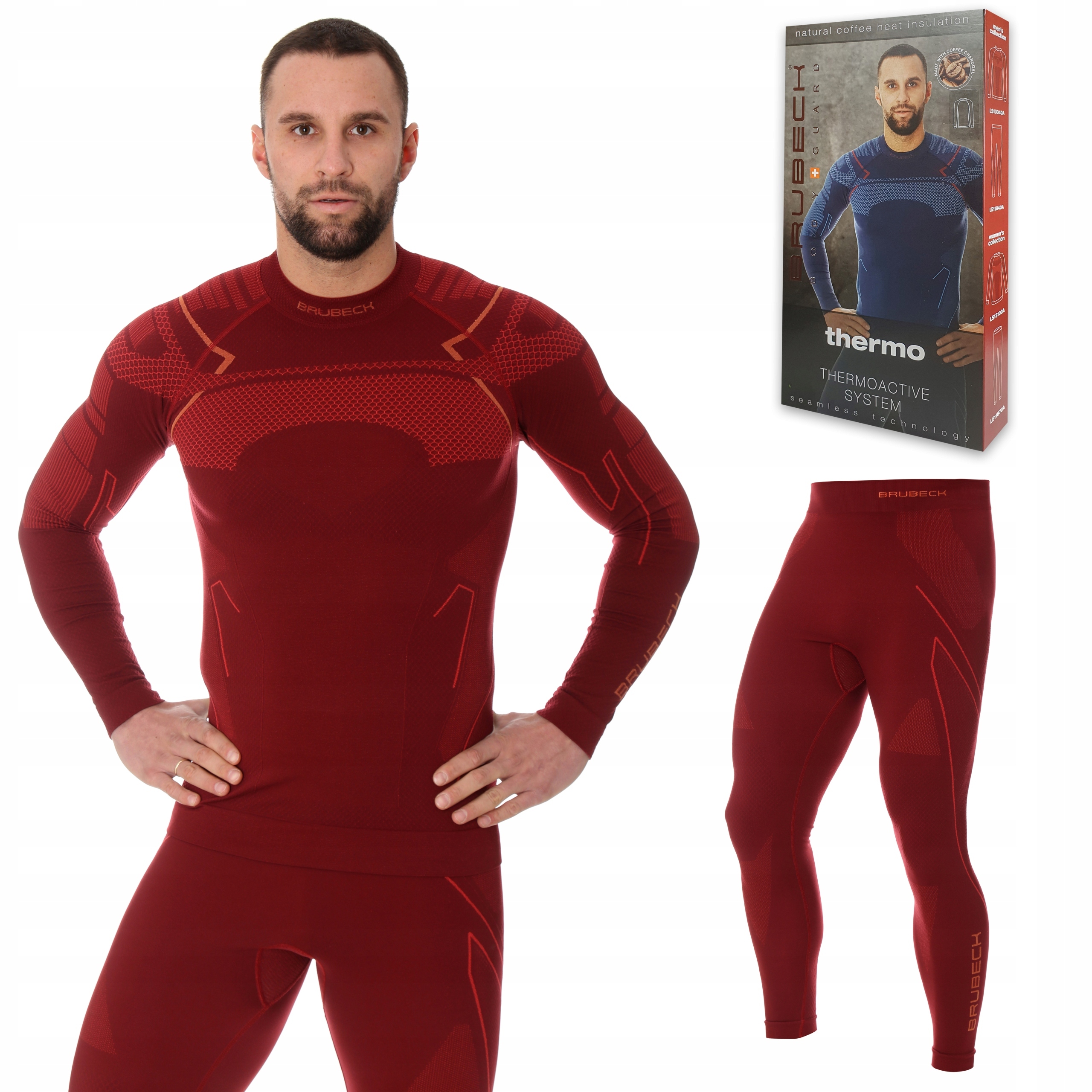 Termoaktivní spodní prádlo Komplet Brubeck LS13040A L