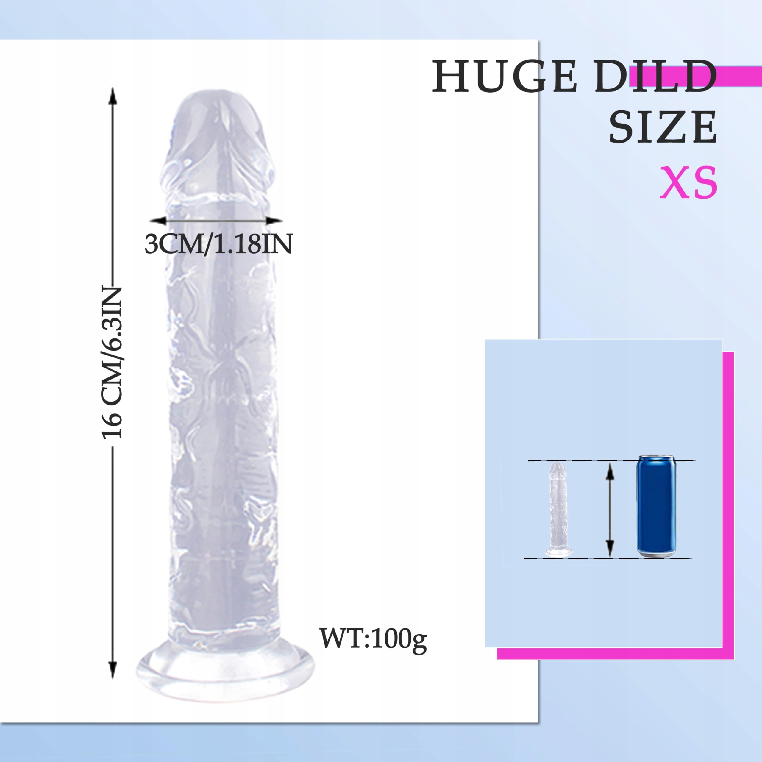 Realistyczny Dildo z Przyssawką XS — miniatura 2