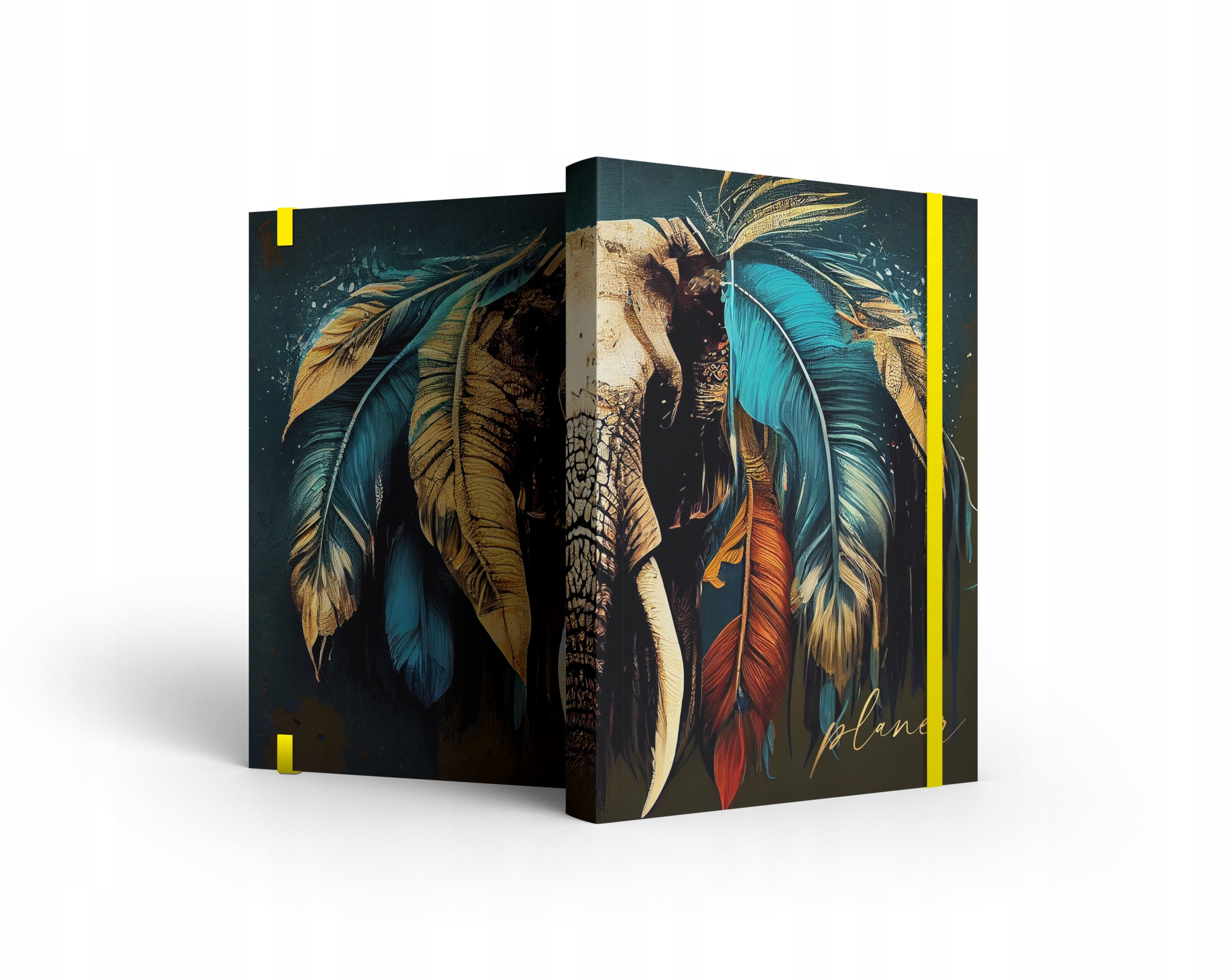 Planer B5 z gumką J09