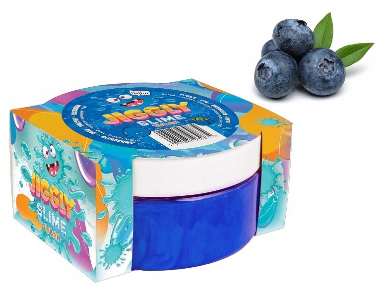 

Jiggly Slime Niebieski Jagoda 200G Gluty Tuban