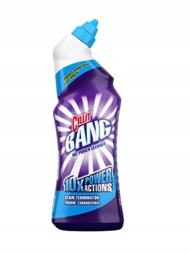 Levně 5x Cillit Bang Power Cleaner Těžké nečistoty Gel na Wc, 750 ml