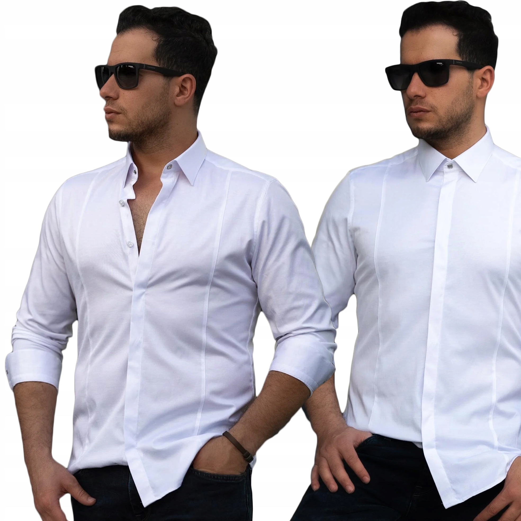 Elegantní bavlněná košile s límečkem Elegance