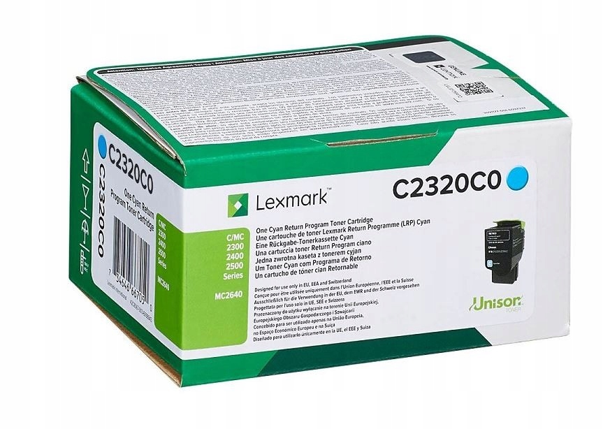 Toner Lexmark C2320C0 modrý (cyan)