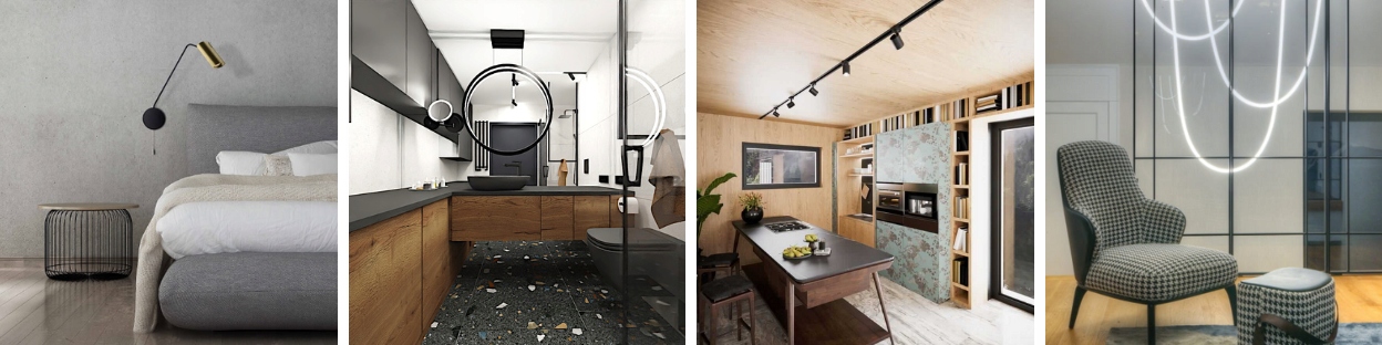 ŻYRANDOL LAMPA WISZĄCA GLAMOUR Tarragona 6 Kolor czarny