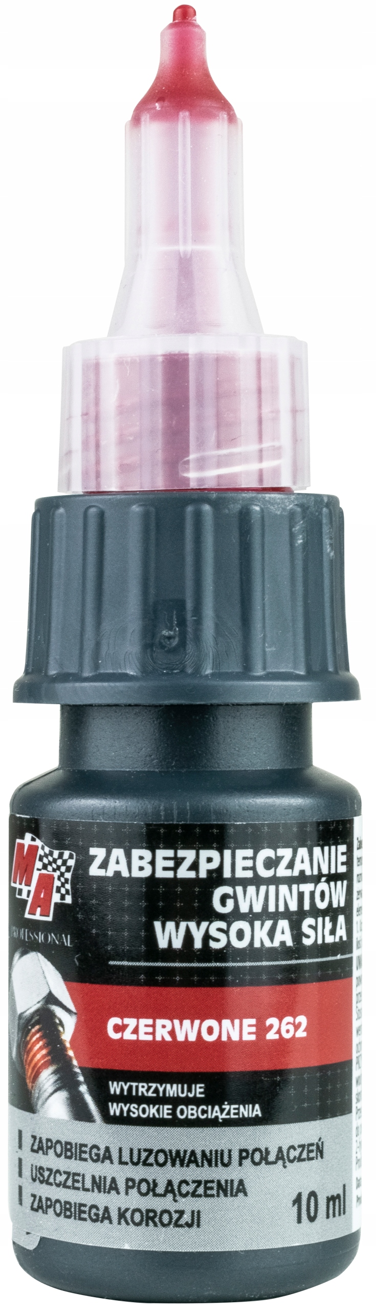 Ma Professional Środek Do Zabezpieczenia Gwintów Czerwony Mocny 10 ML