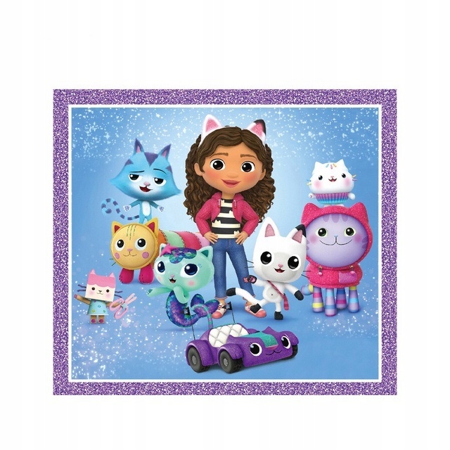 Koci Domek Gabi OBRUS dekoracje urodzinowe GRATISy Długość (cm) 180