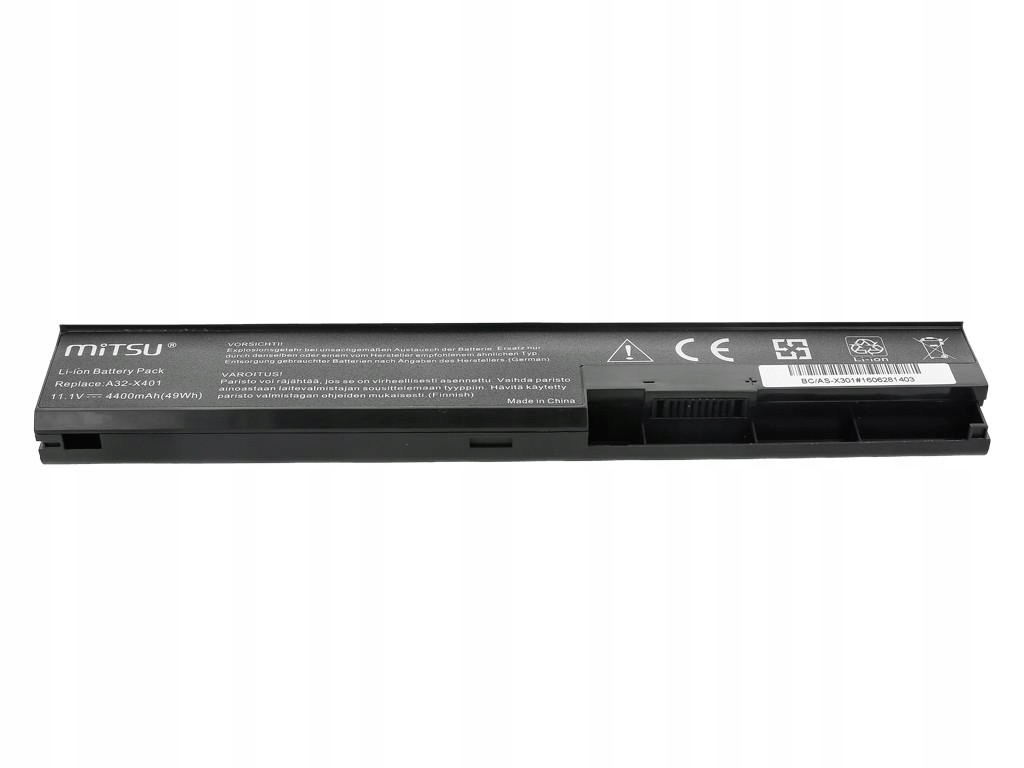 Bateria do Asus X301, X401, X501 4400 mAh 48 Wh 10.8 11.1 Volt