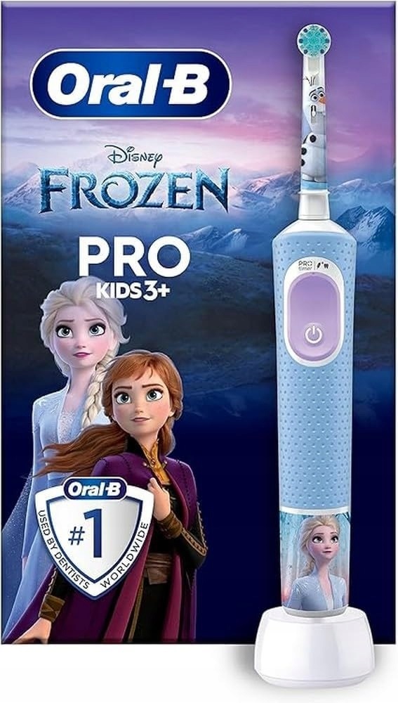 Szczoteczka rotacyjna dla dziecka Oral-B Pro Kids 3 Frozen Akumulatorowa