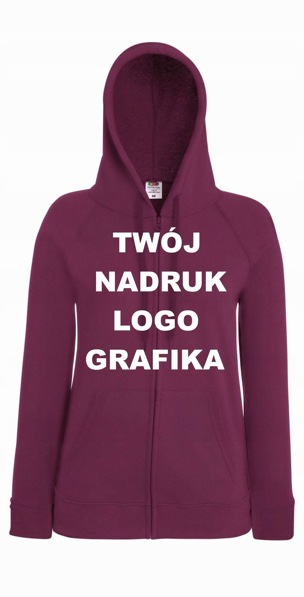 

Bluza z Własnym Nadrukiem napisem [41] L 173cm