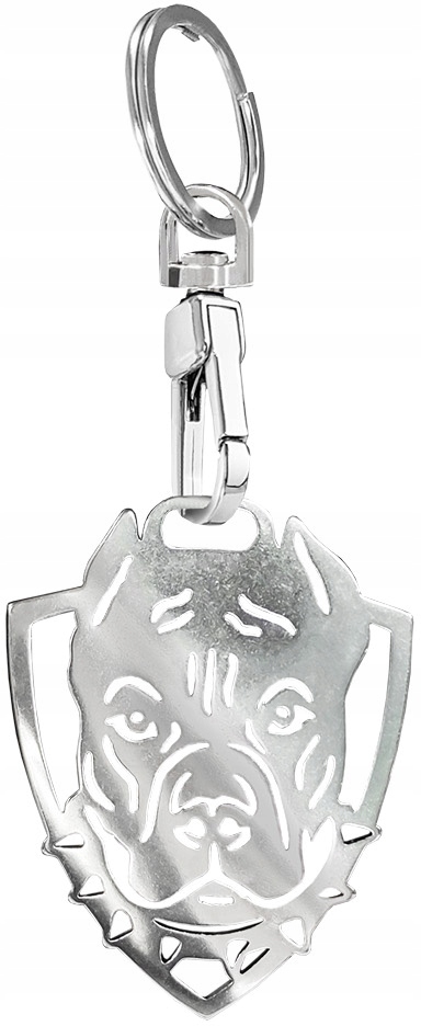 

Brelok Breloczek Do Kluczy Pitbull Stalowy