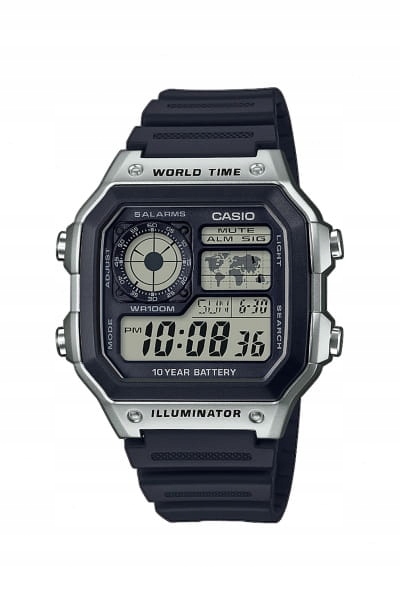 Sportowy Zegarek Casio AE-1200WH-1CVEF