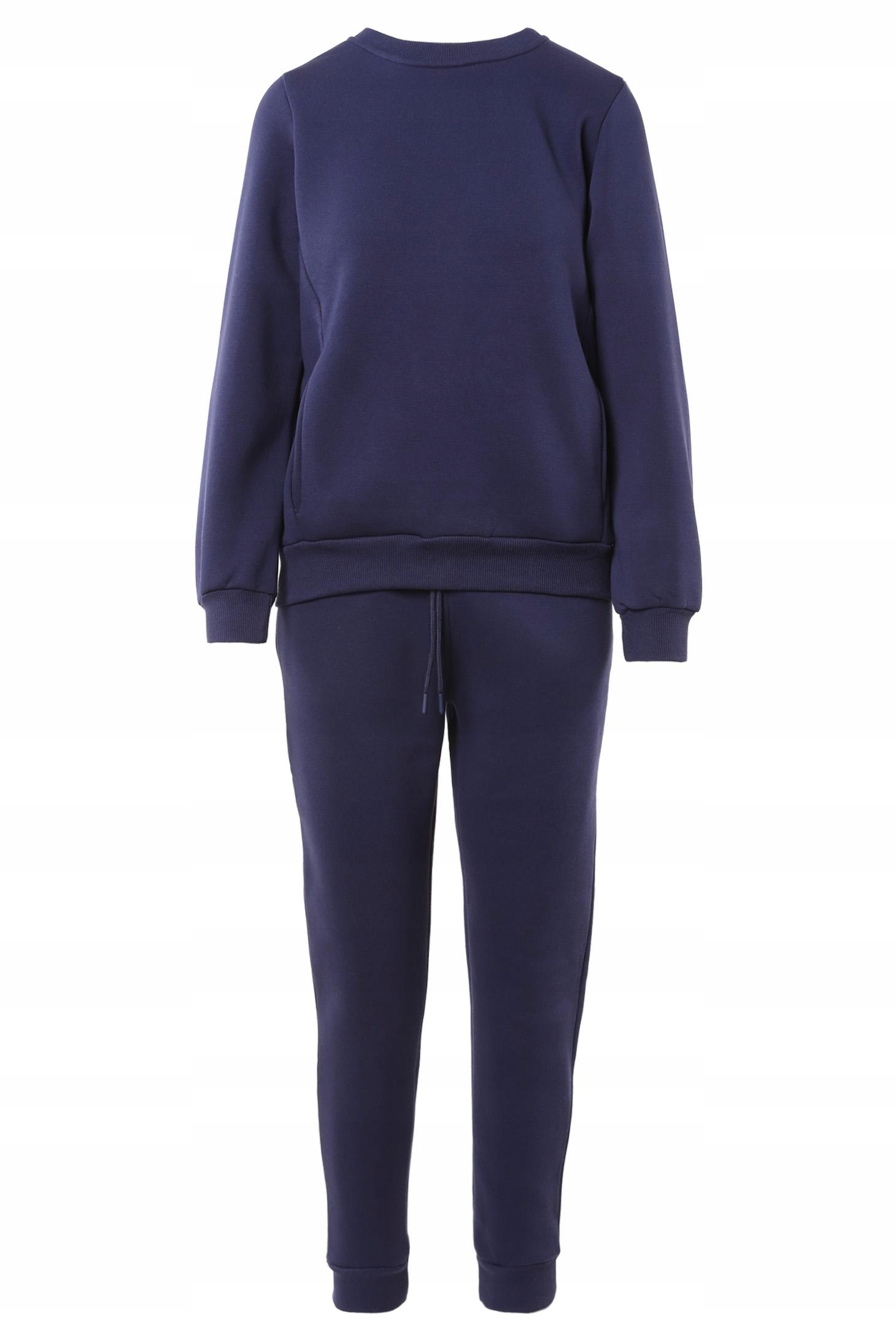 Dámská bavlněná tepláková souprava, teplá Mikina a kalhoty Moraj L