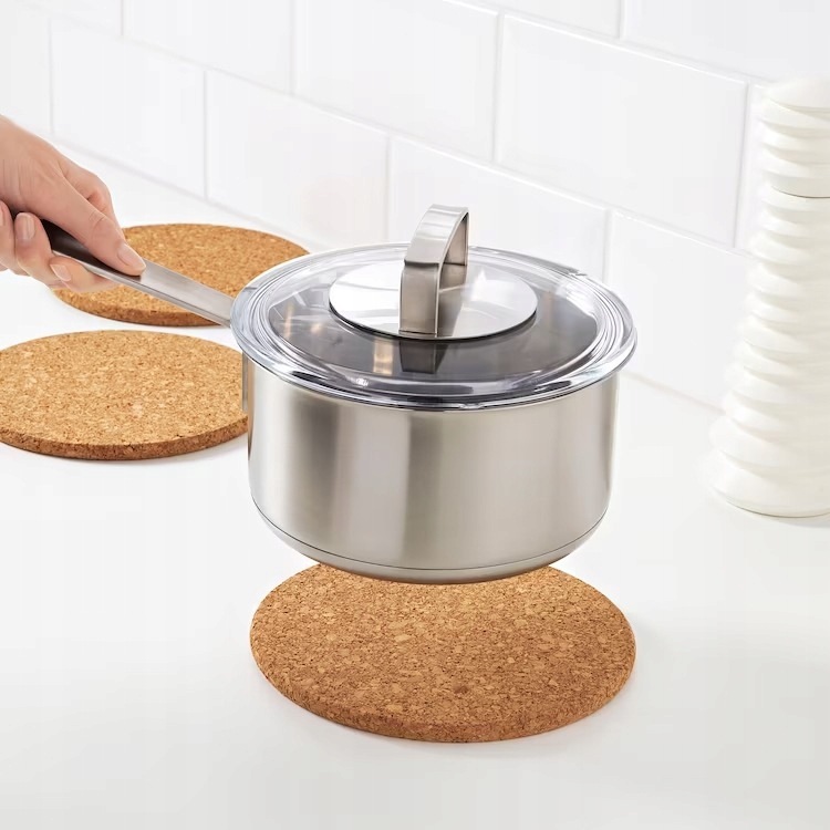 PODSTAWKA POD GARNKI KOREK HEAT 19 CM 3 SZT. IKEA Kod producenta 870.777.00