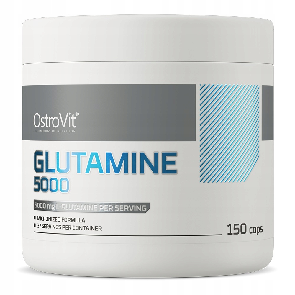 OstroVit Glutamine 5000 150 caps L-GLUTAMINA AMINO Jelita Żołądek
