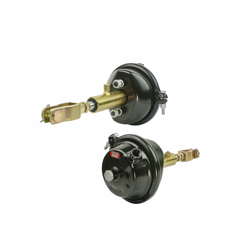 Pneumaticko-hydraulický brzdový válec, průměr pístnice 20 mm,