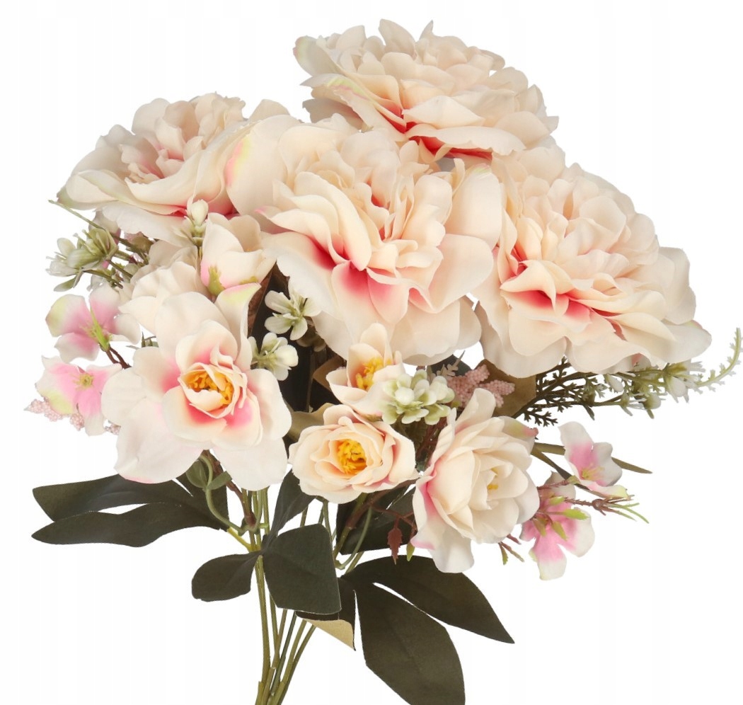 SZTUCZNE KWIATY ROŚLINY BUKIET GAŁĄZKI KWIATY DUŻY BUKIET