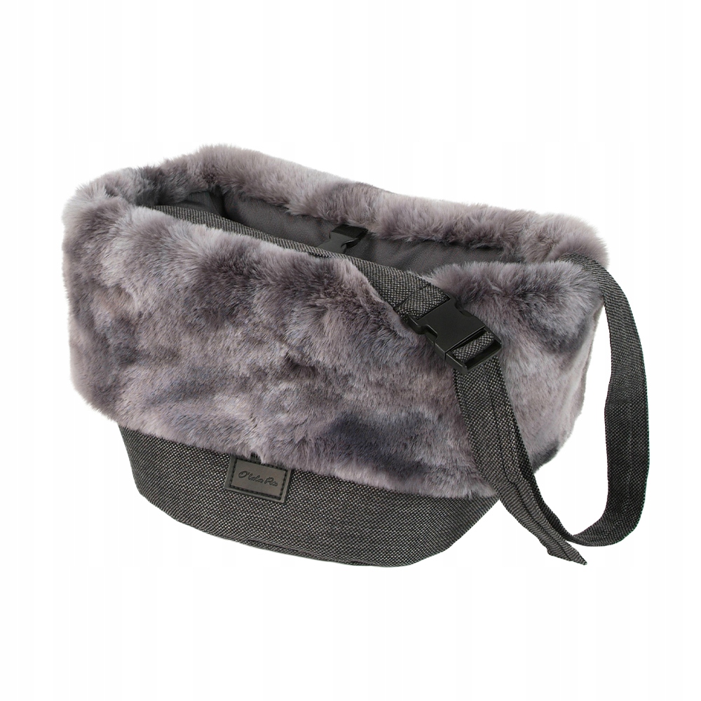 Levně Hugs by Akinu Taška Foxx pro psy tmavě šedá 32 x 20 x 22 cm