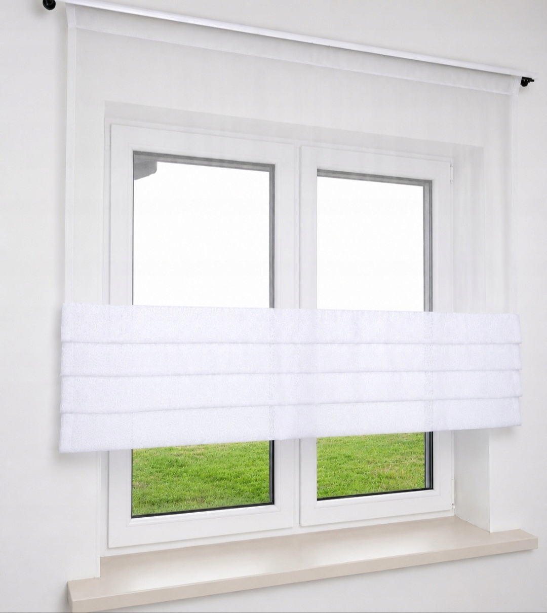 Záclona Panel Roletka Pokoj Kuchyně Voál 190x100