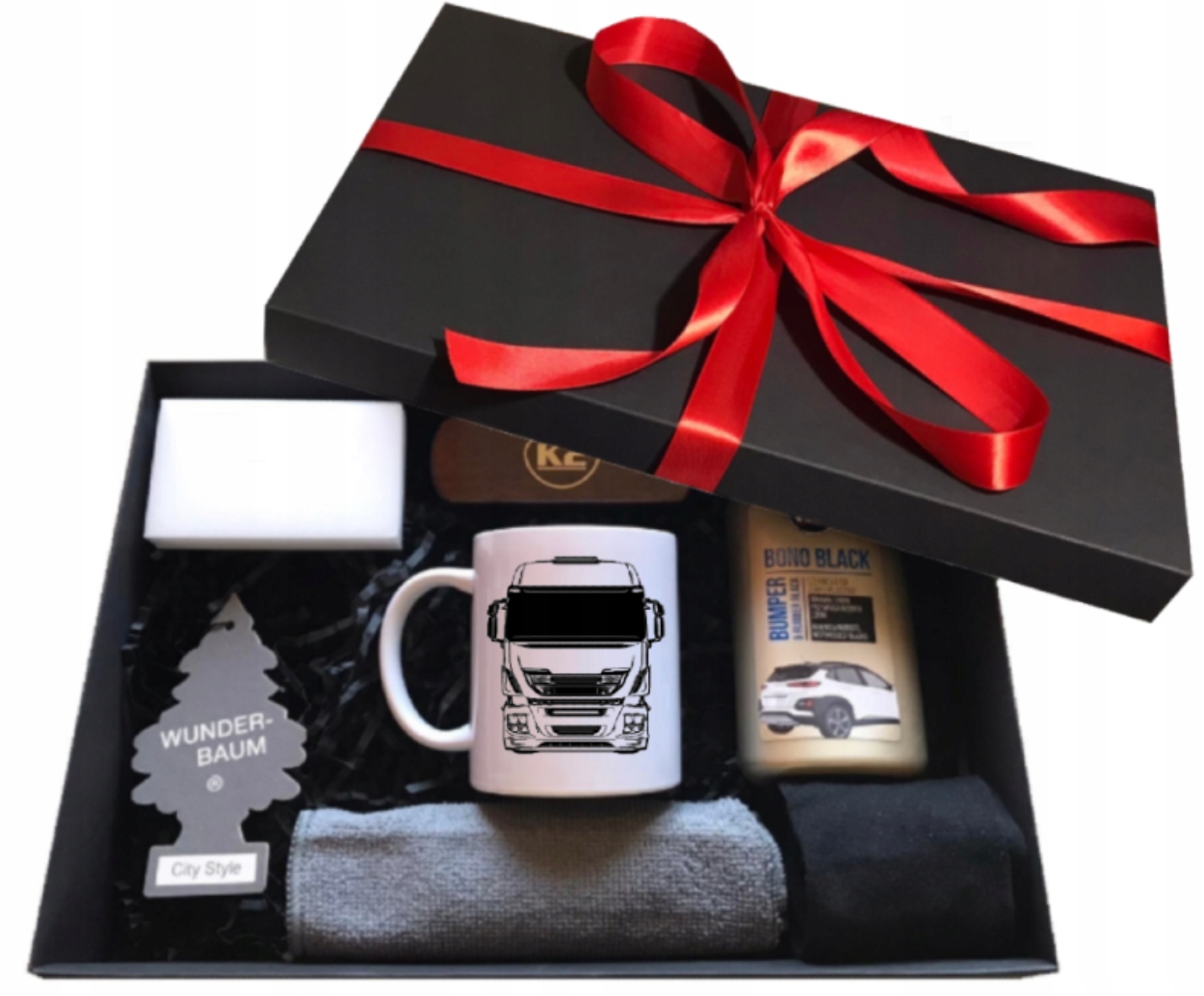 Sada hrnek dárek box pro řidiče auta Iveco Tir pro chlapa