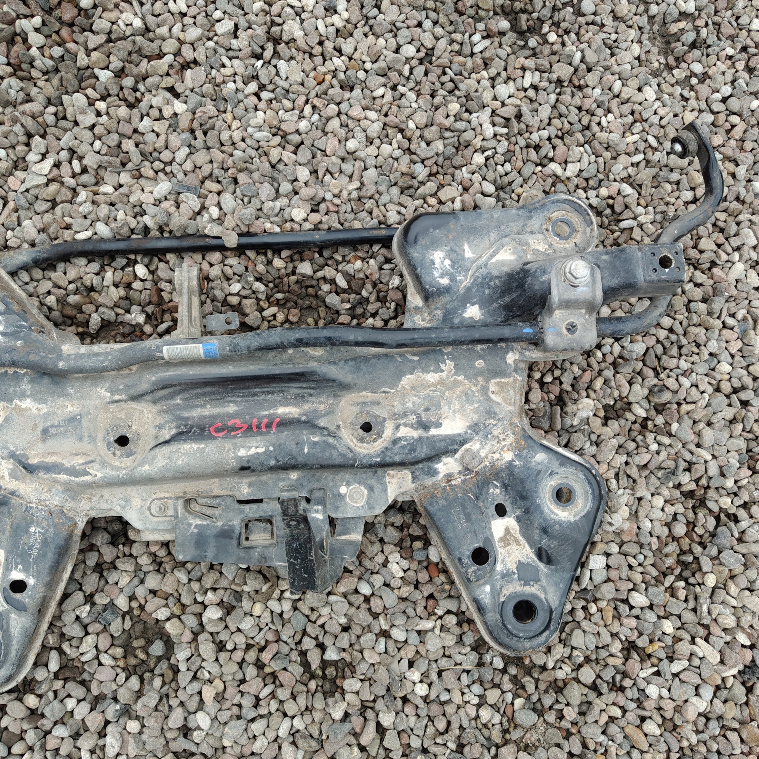 subframe axle beam TRAWERS CITROEN C3 III 1.5