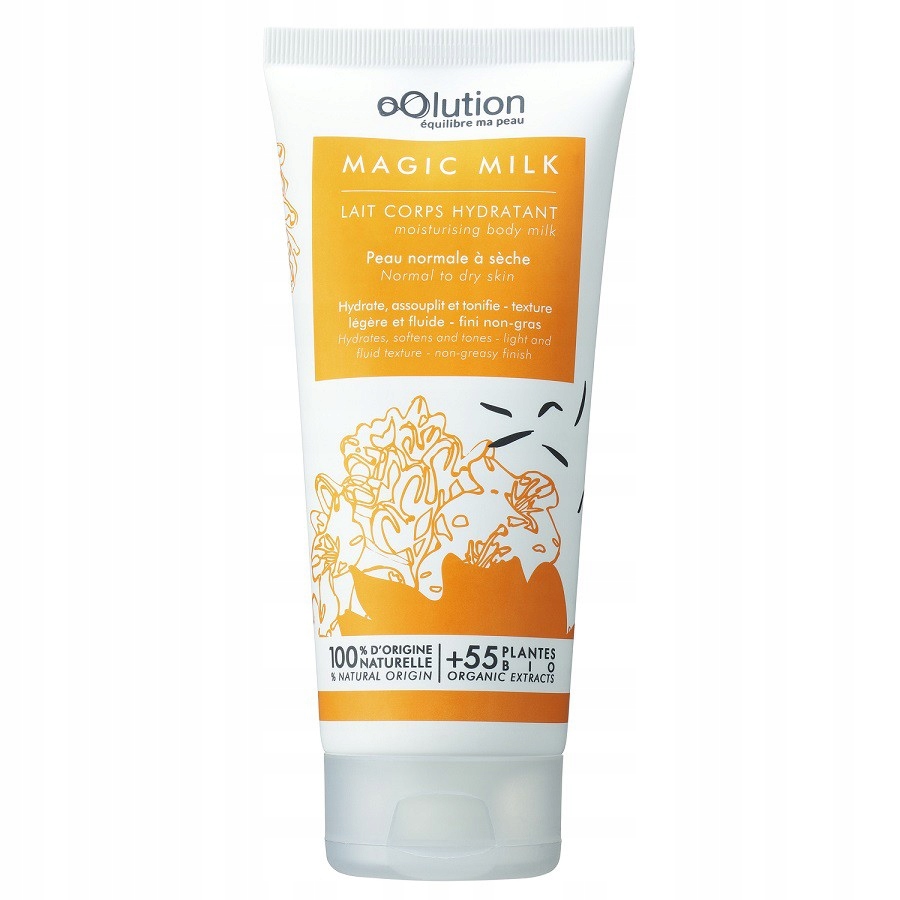 Organiczne nawilżające mleczko do ciała, Magic Milk,, oOlution