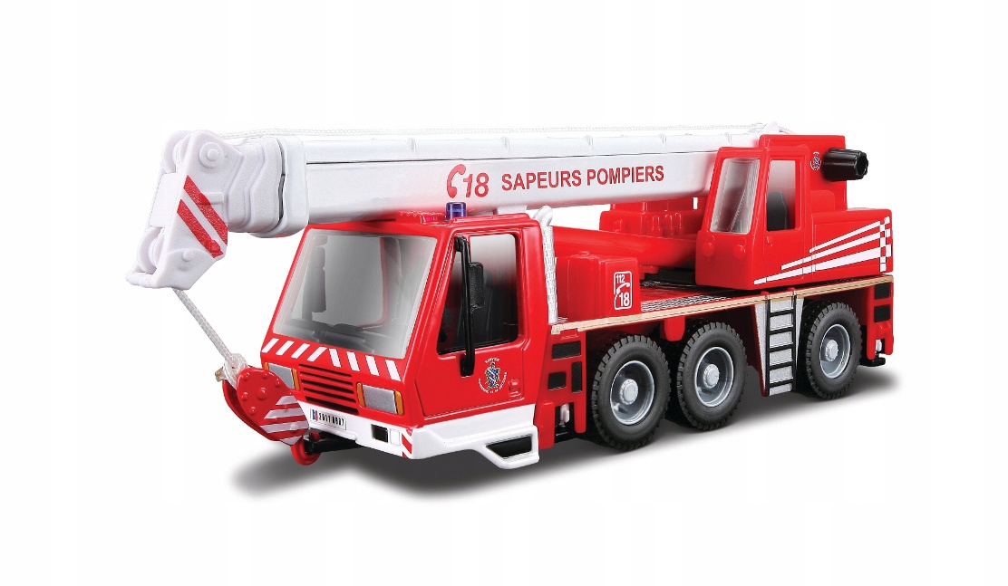 

Dźwig 1:50 metalowy model Bburago 18-32010
