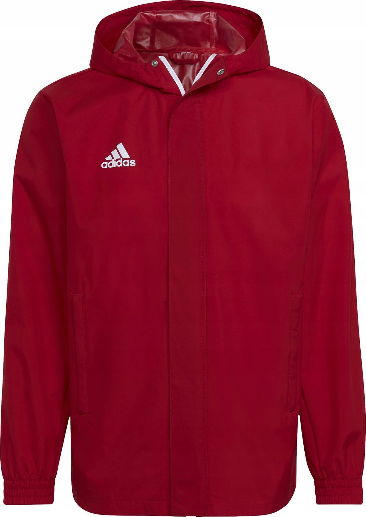 Kurtka męska Adidas Entrada 22 All-Weather czerwona r. 2XL