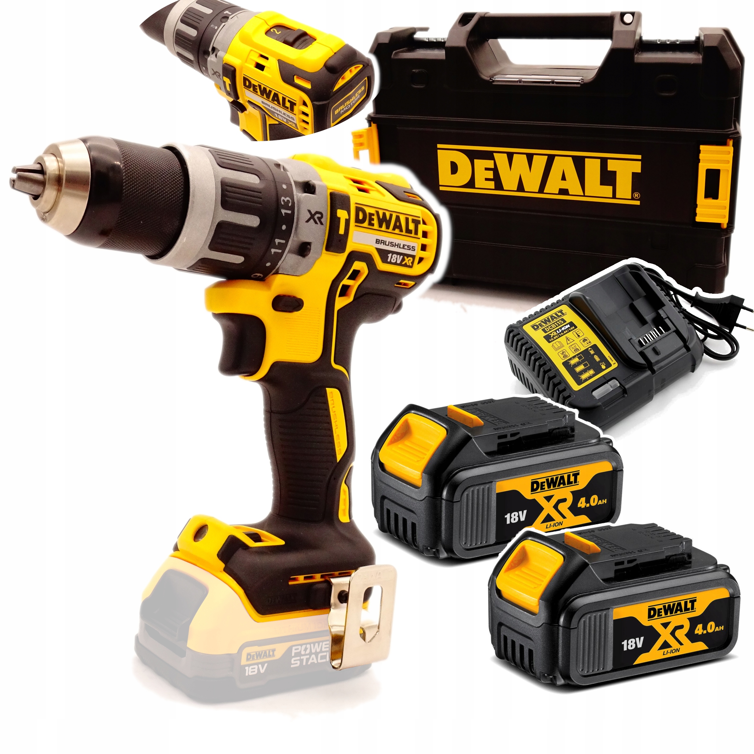 

Wkrętarka z udarem DeWalt DCD796M2 2X 4AH 70Nm 18V