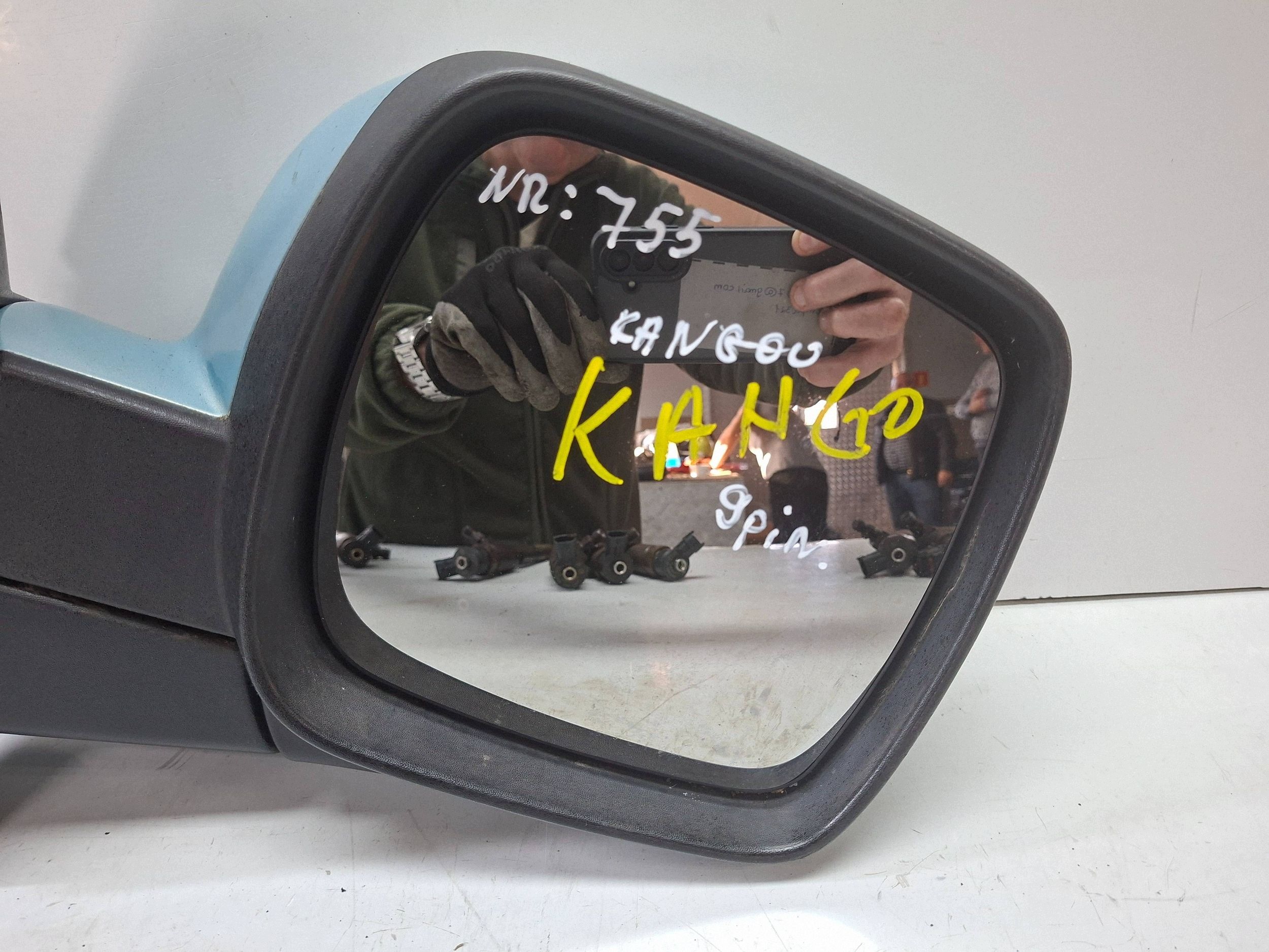 tükör jobb 9 PIN RENAULT KANGOO II 2008