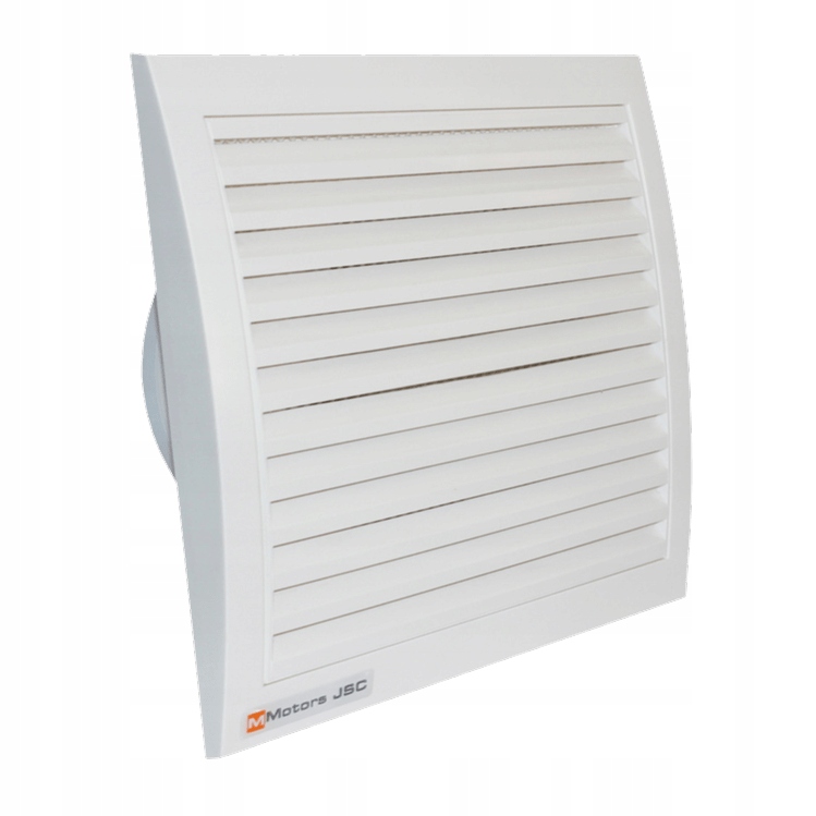 Ventilátor MM 125 Hs biely snímač vlhkosti, spätná klapka