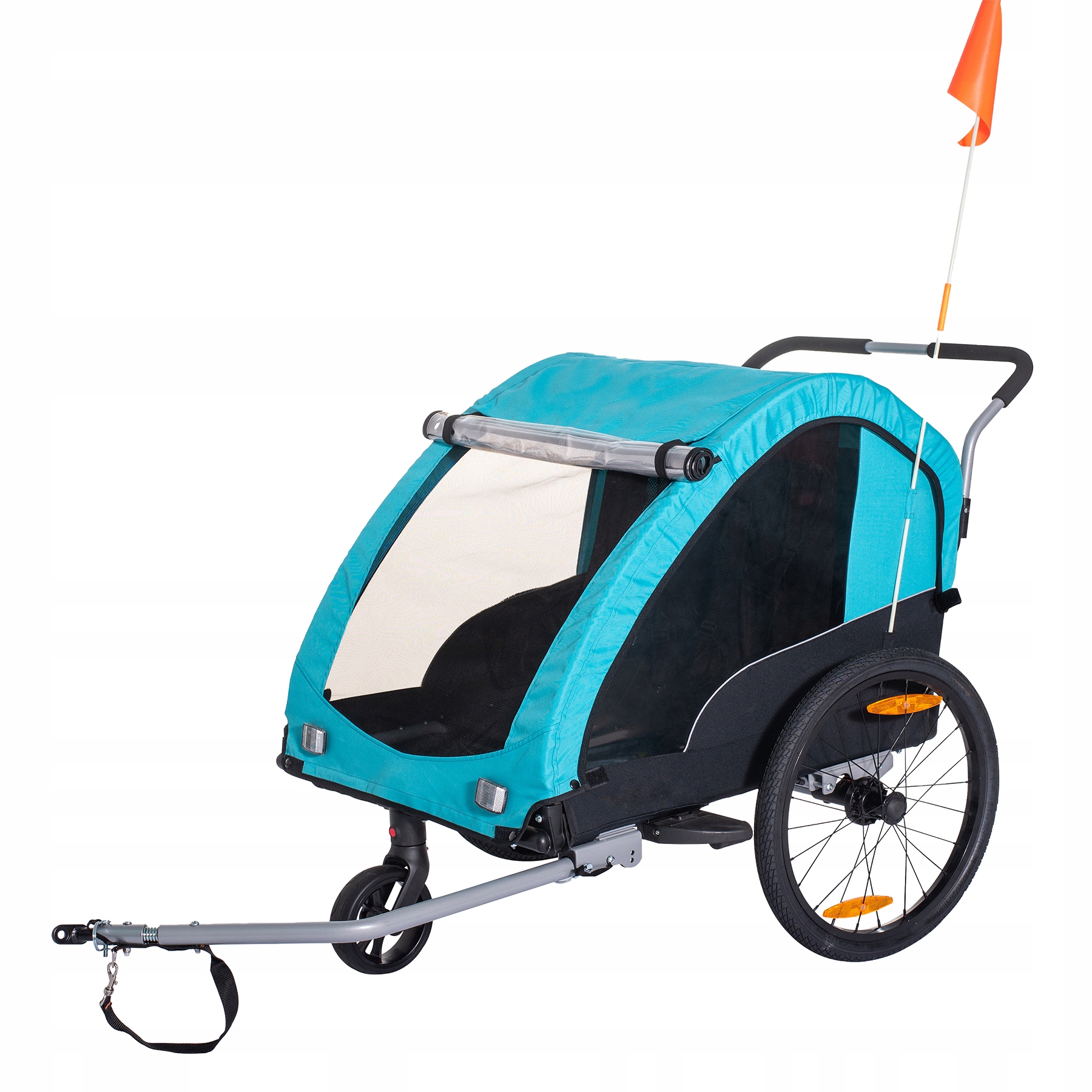 

Profex Przyczepka rowerowa Jogger 2w1 składana