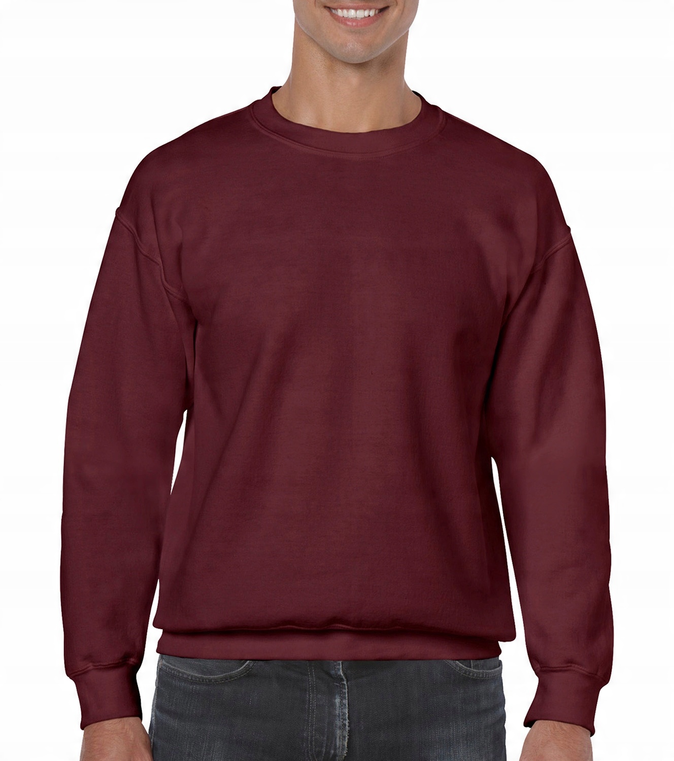

Bluza Bez Kaptura Gildan Burgund XL