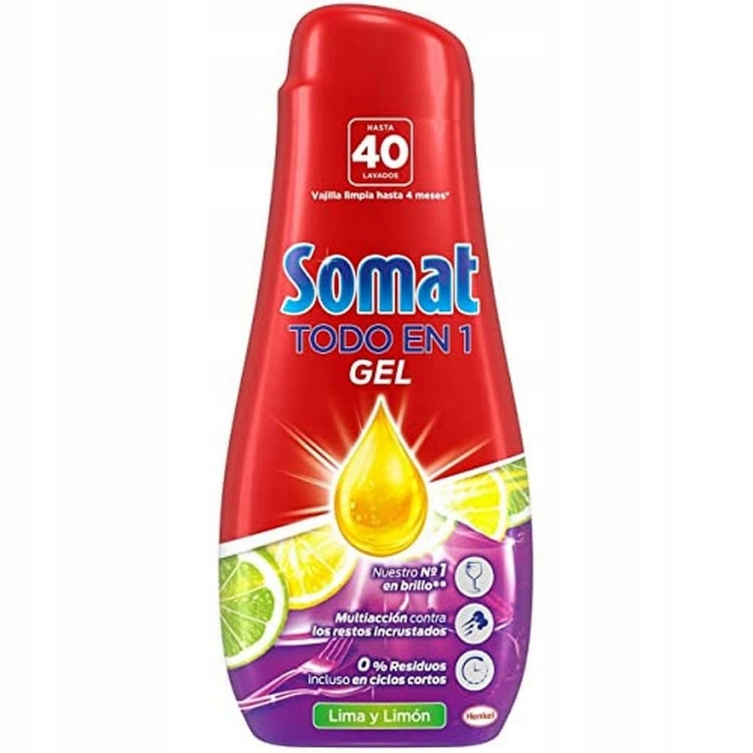 Levně Tekutý prostředek na mytí nádobí Somat Citronová 720 ml