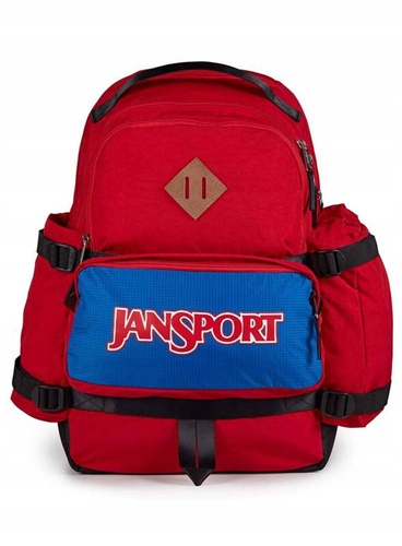 Batoh pro každodenní nošení JanSport Seattle Pack 34 l červená páska