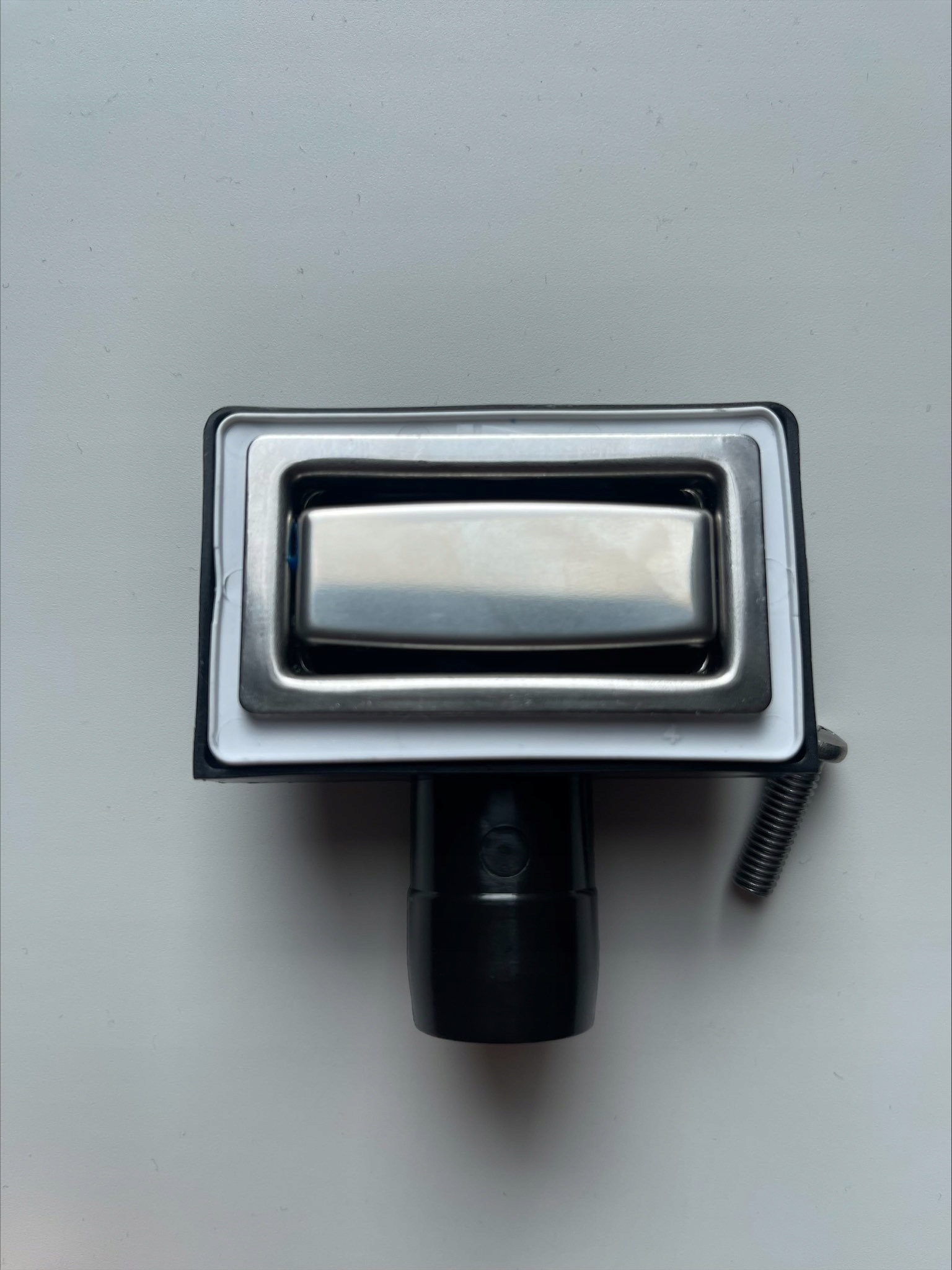 Przelew prostokątny zaślepka do zlewozmywaka chrom EAN (GTIN) 5904496200096