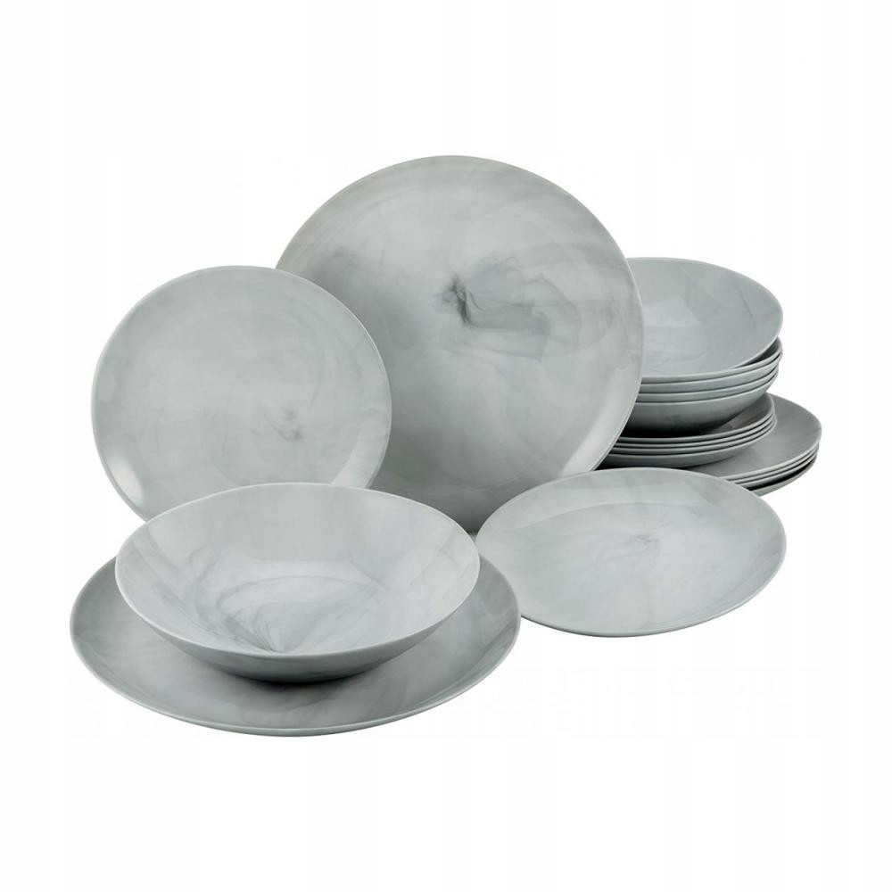 

Talerze Serwis Obiadowy Luminarc Granit 18 El