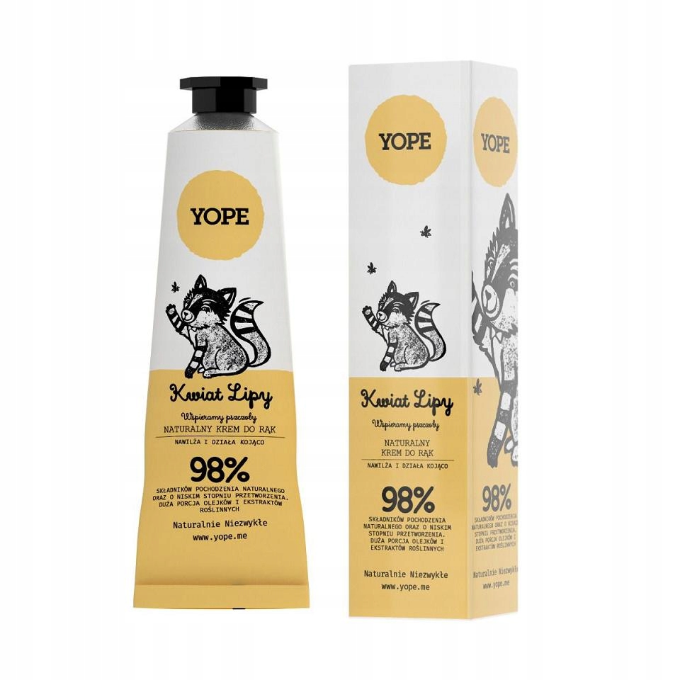 

Yope Naturalny krem do rąk Kwiat Lipy 50ml