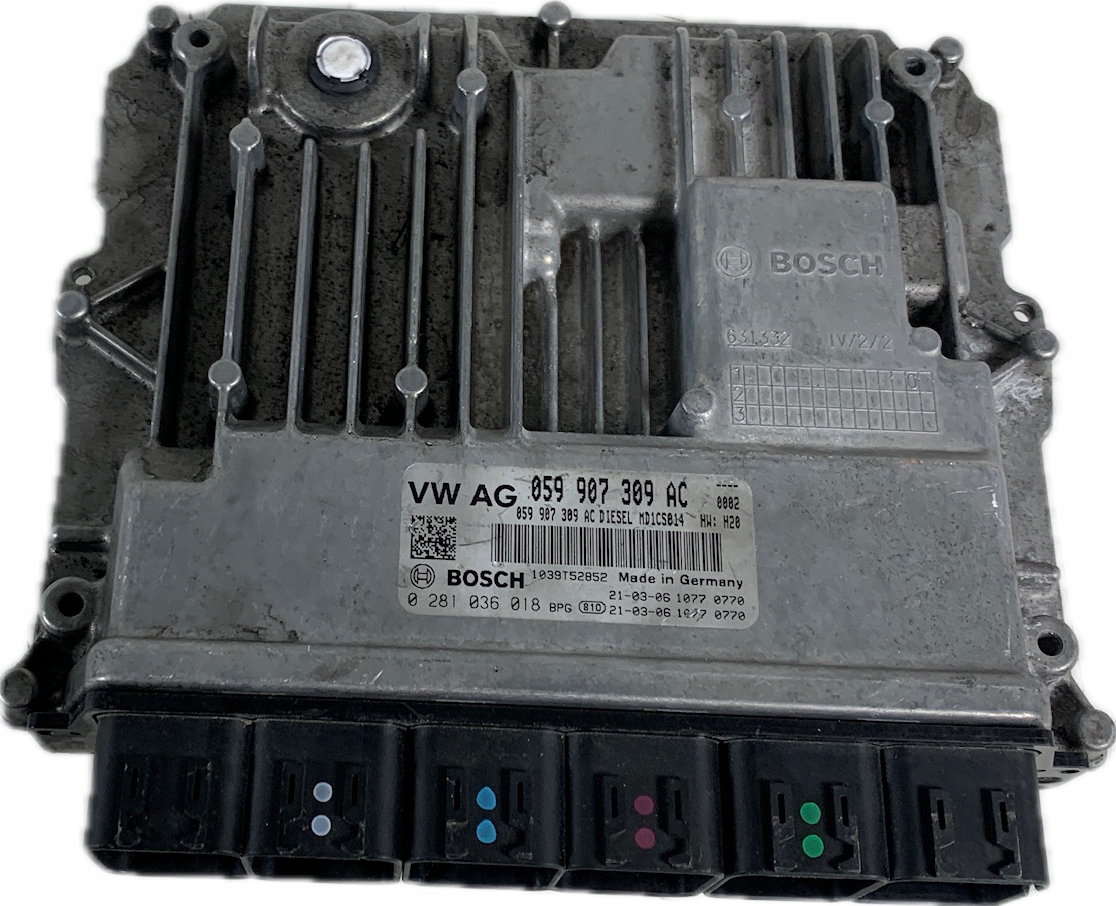 BEDIENTEIL DES MOTORS COMPUTER MODUL AUDI 4K0907311A