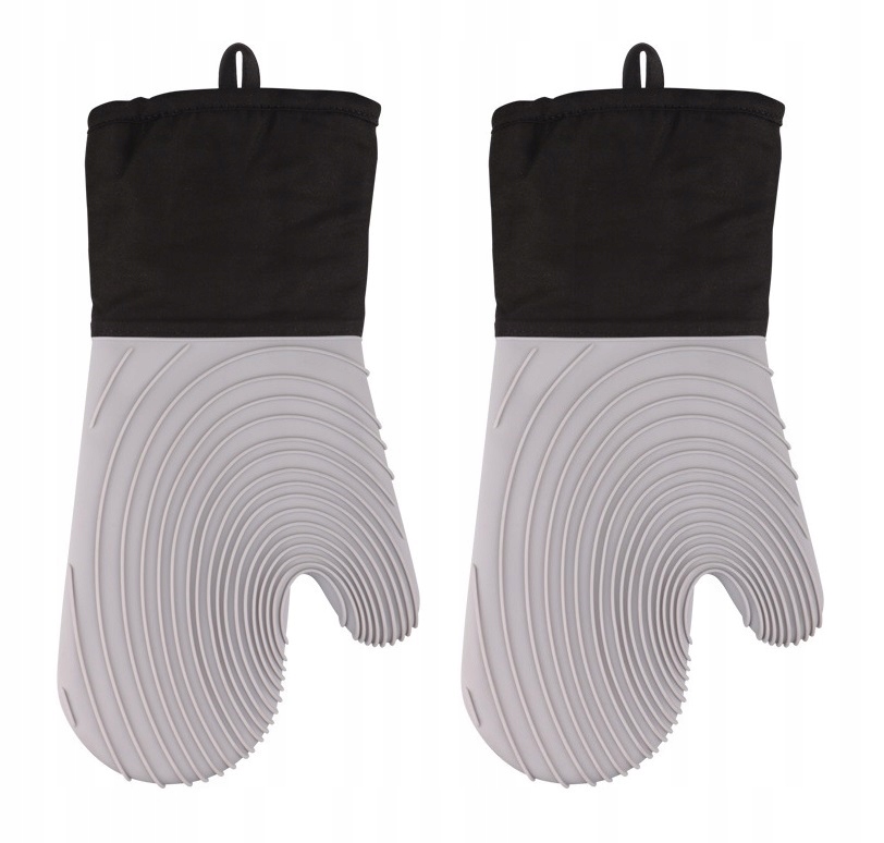 Rękawice Silikonowe 250°C ThermoPro - Szare