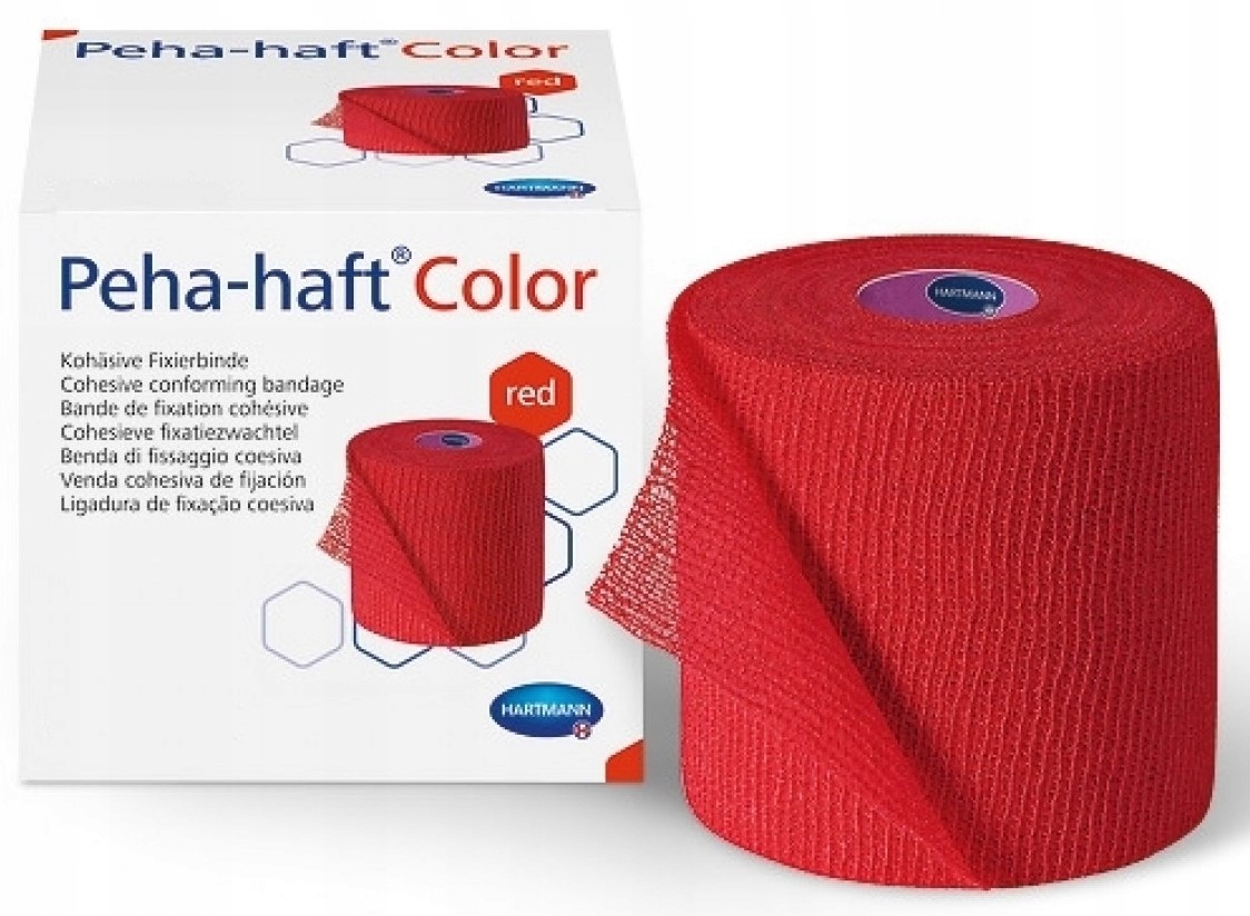 

Hartmann Peha-haft Color Red, 8cm x 20m, 1szt.