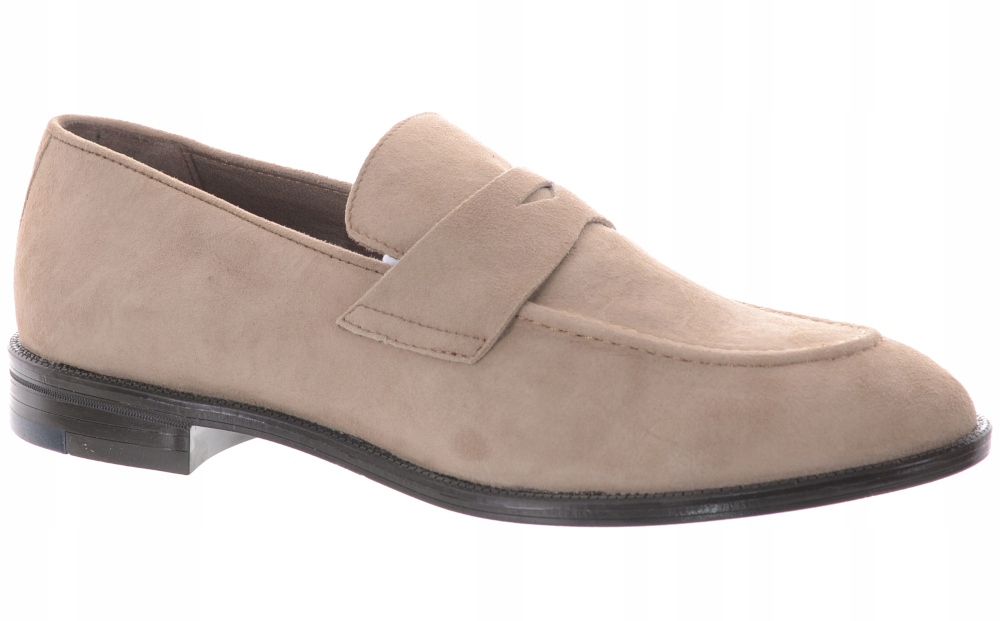 Marco Tozzi Kožené Pánské Mokasíny Béžové 41