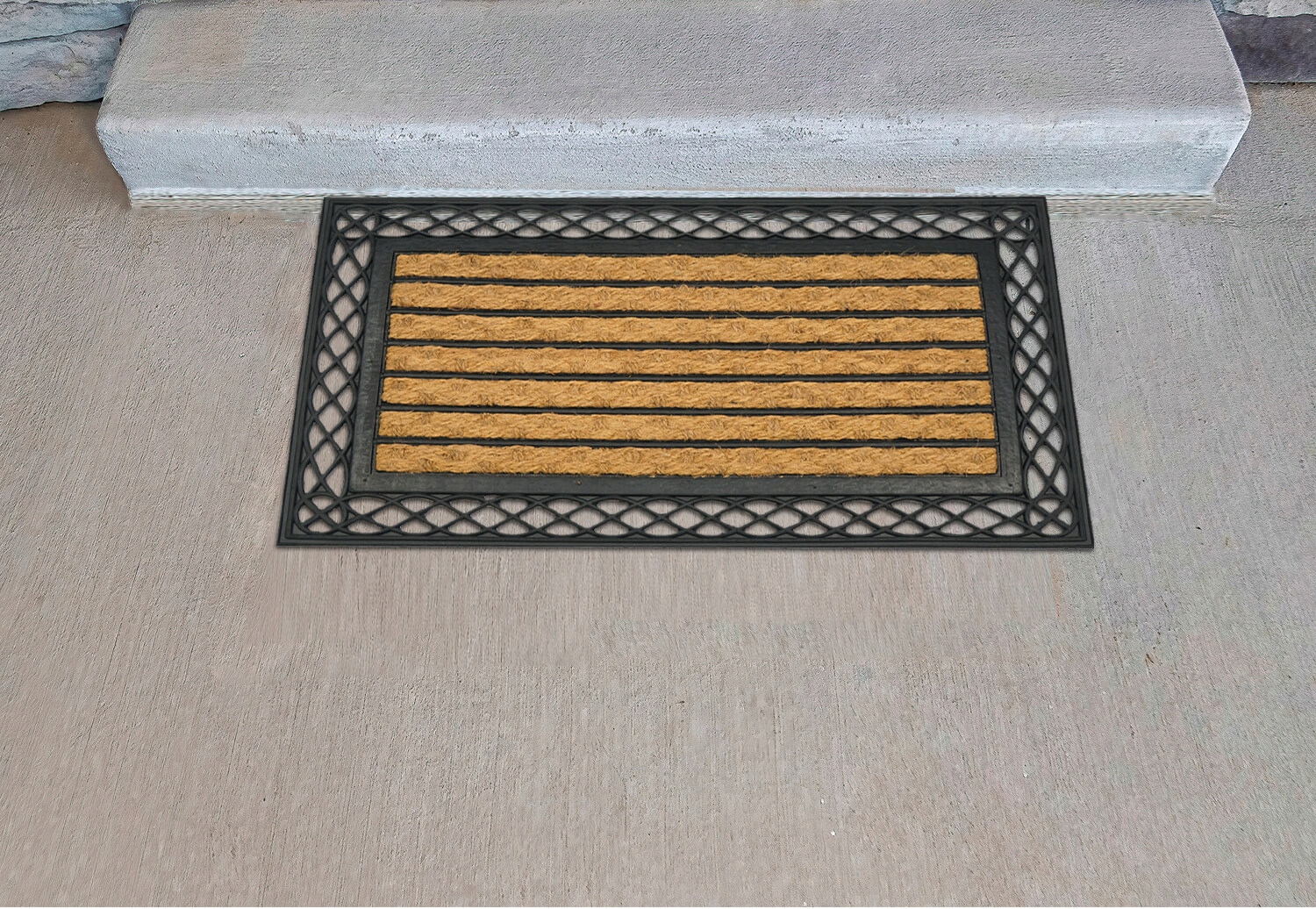 WYCIERACZKA POD DRZWI GUMOWA ZEWNĘTRZNA WEJŚCIOWA MATA KOKOSOWA DO BUTÓW Kod producenta WYCIERACZKA POD DRZWI MATA OCIEKACZ DO BUTÓW