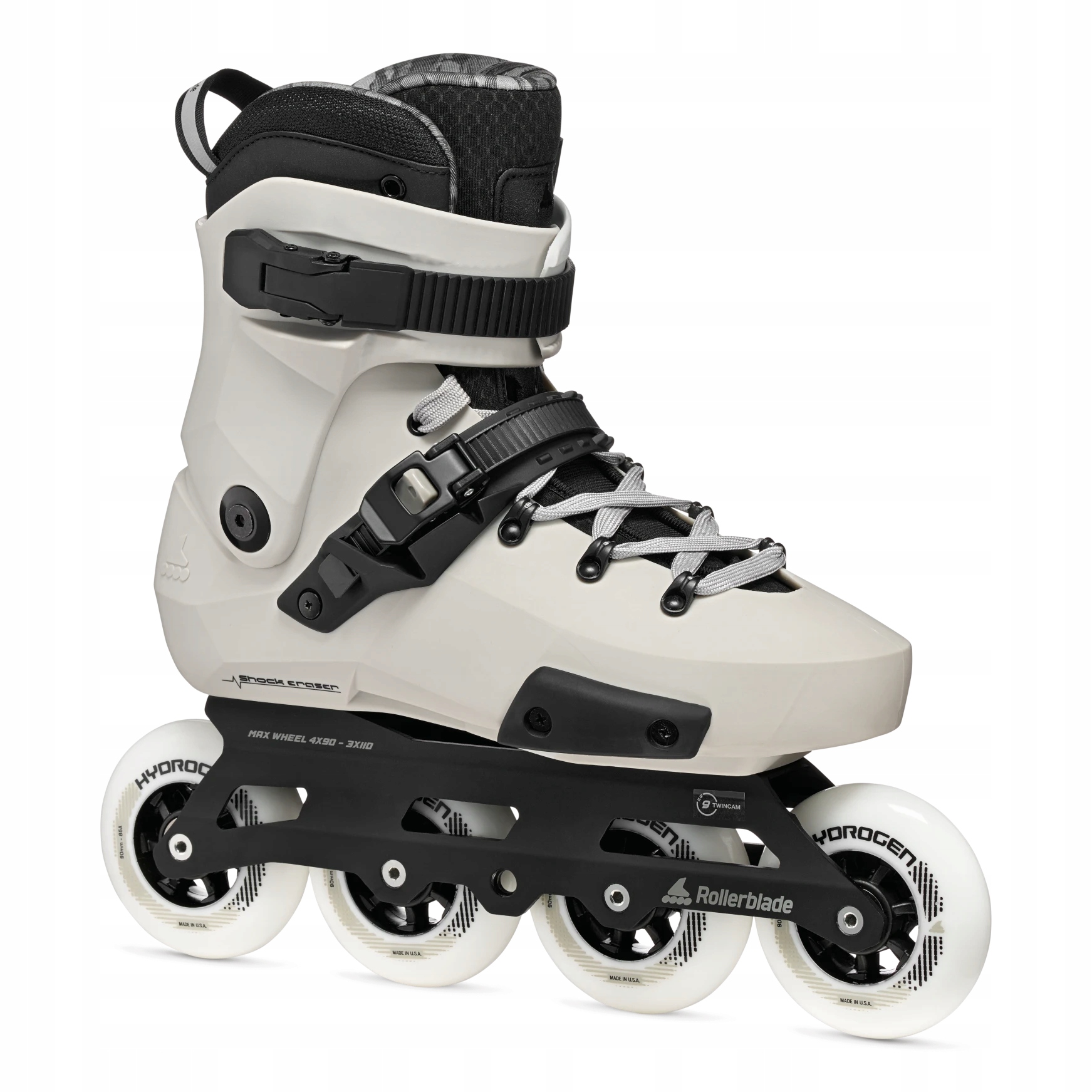 Rolki freeride Rollerblade Twister 90 R white smoke black roz. 45,5-46