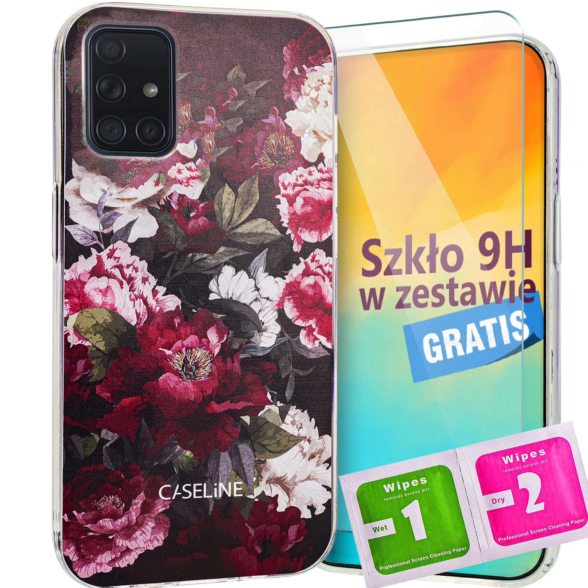 

Etui Clear Case Szkło 9H do Samsung Galaxy A71
