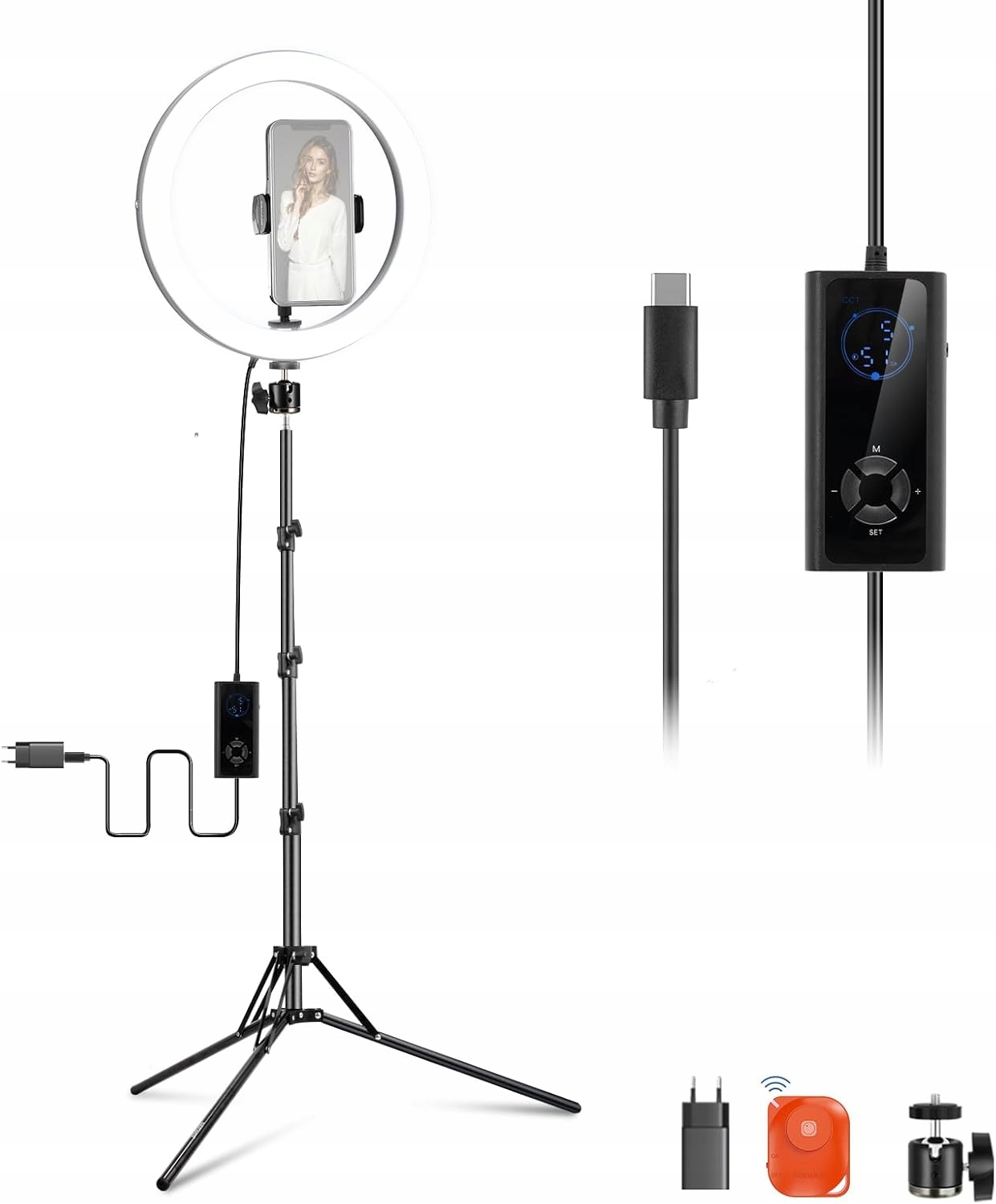 Neewer RH12B Ring Light 12" 24W Svítilna TikTok pro líčení a streamování