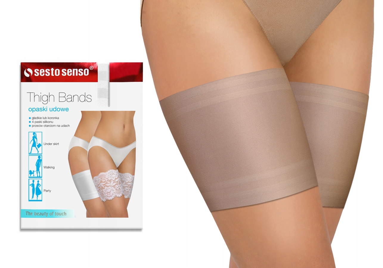

Opaski na uda Sesto Senso Gładkie Sabia 65-70