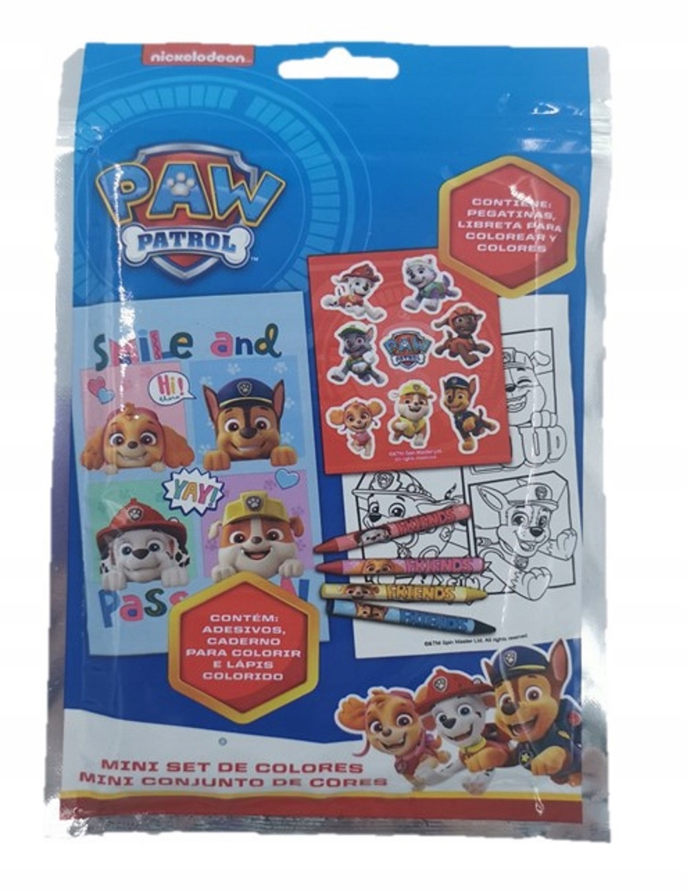

Kolorowanki Psi Patrol kredki naklejki kolorowania